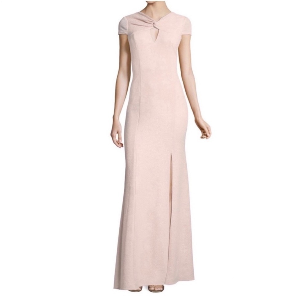 Adrianna papell blush metallic formal dress size 4 - Picture 3 of 10